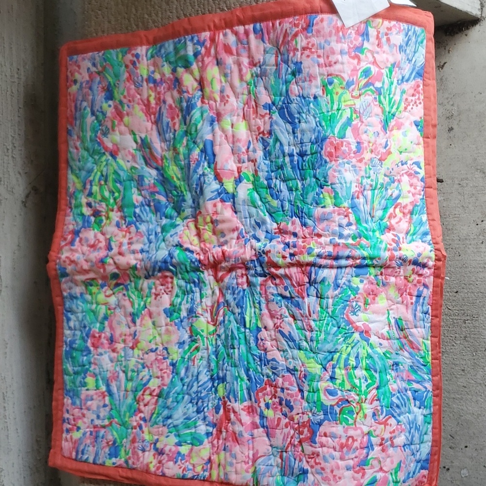 Lilly Pulitzer large square pillow sham